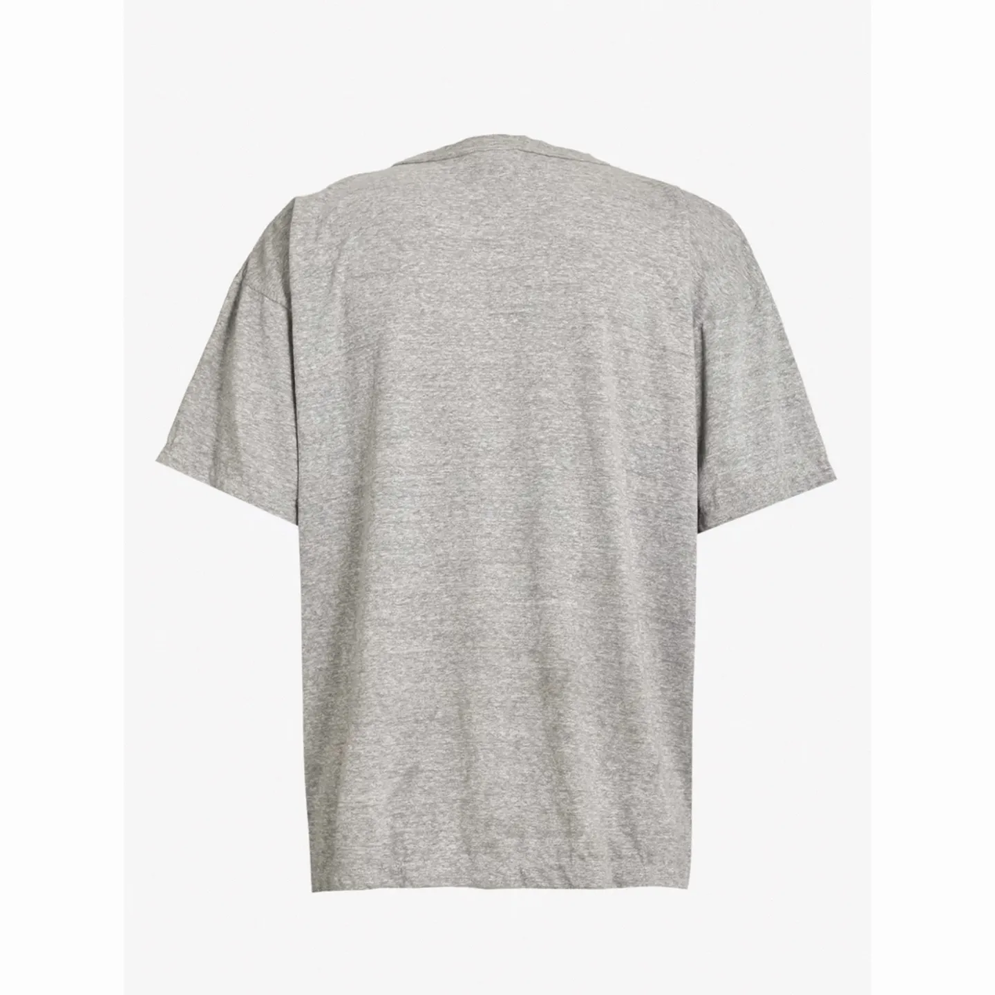 ❥8030#P116 Saint Mxxxxxx gray short-sleeved T-shirt, made of soft cotton fabric, comfortable and breathable. "BASTARDS OF YOUNGSMXOX" is printed on the front. It has a full street feel. The loose fit accommodates a variety of body shapes. It is suitable for daily casual or street wear. Size: (S-M-L-XL) Color: Gray
